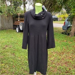 Style & Co Crowneck Turtleneck Sweater Dress Size L NWT